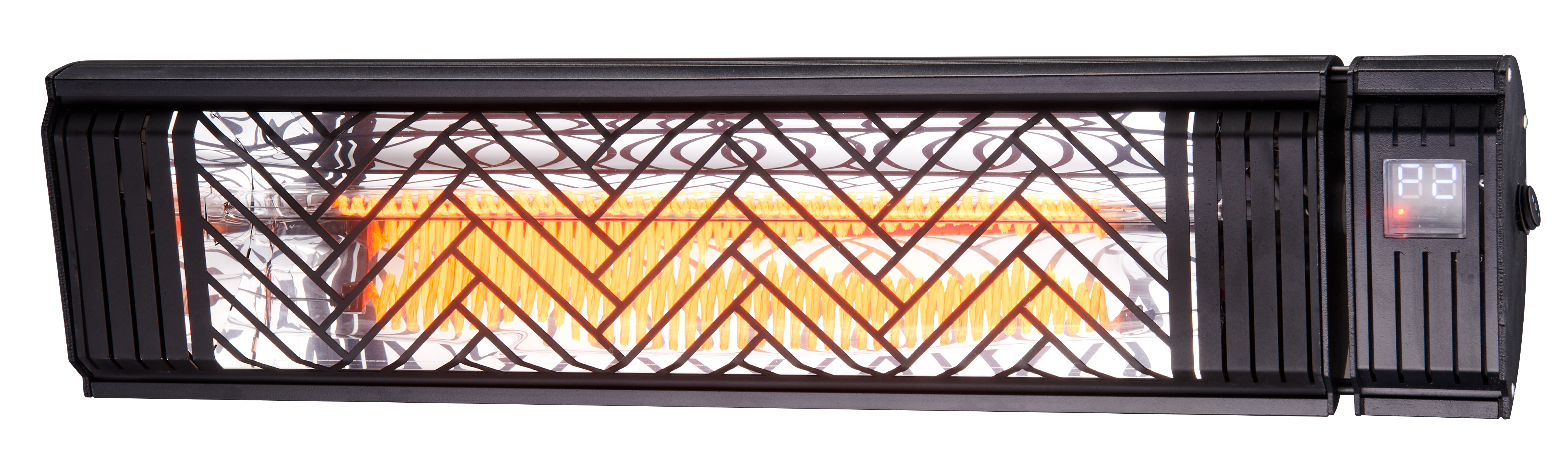 Wall mounted carbon fiber heater with remote controller