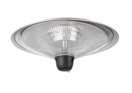 Do electric ceiling heaters distribute heat evenly to avoid hot or cold spots?